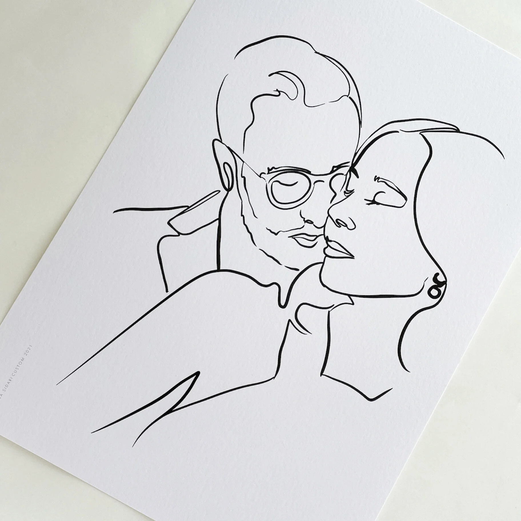 Custom Line Drawings from Photos